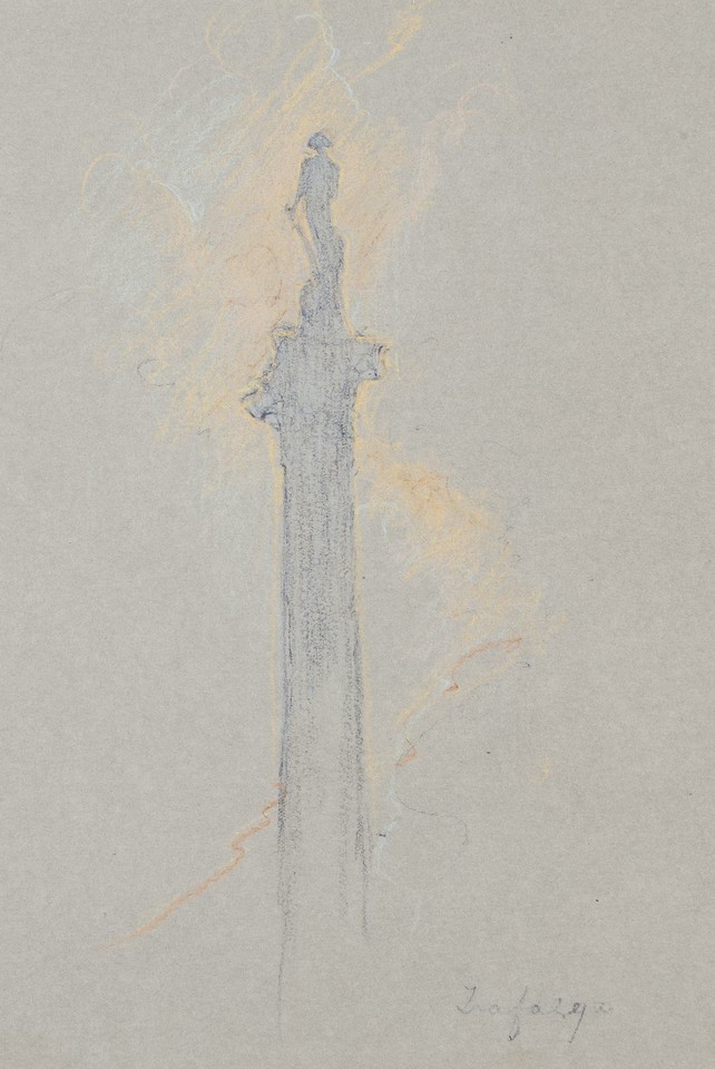 Study of London: Nelson's Column, Trafalgar Square Image 1