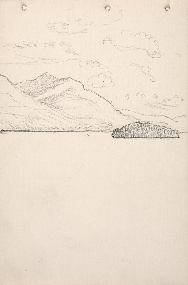 Study of Island in Lake George Image 1