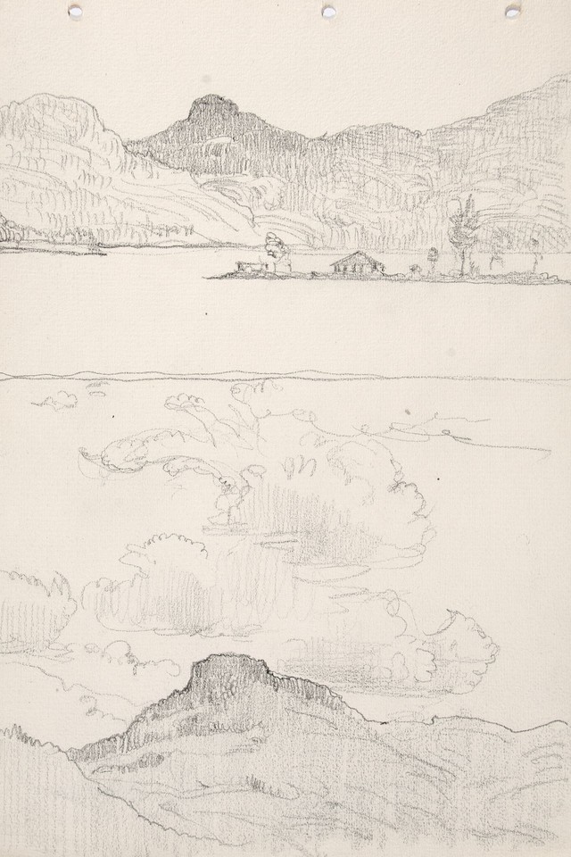 Studies of Lake George as seen from a boat Image 1