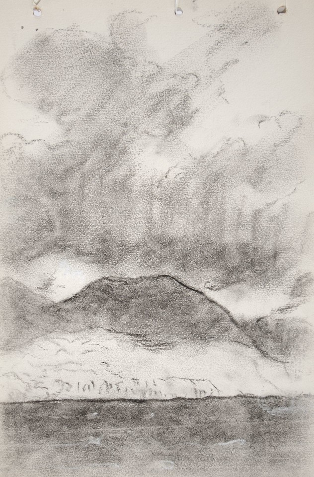 Study of storm clouds over Lake George Image 1