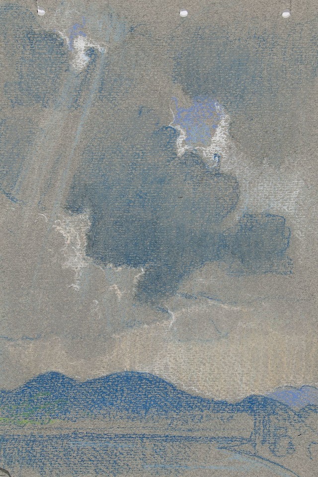 Study of sky over Lake George Image 1