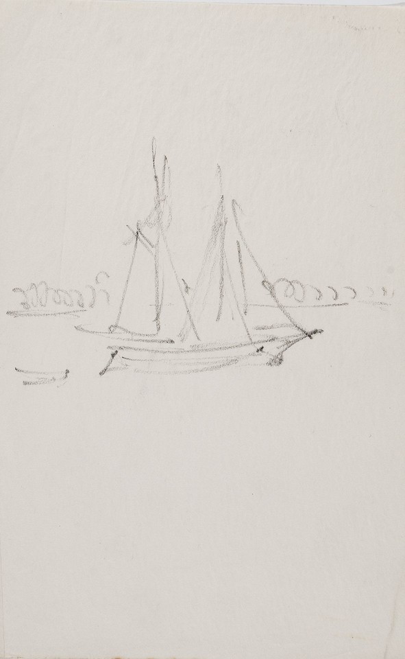 Study of sailboat on the Potomac Image 1