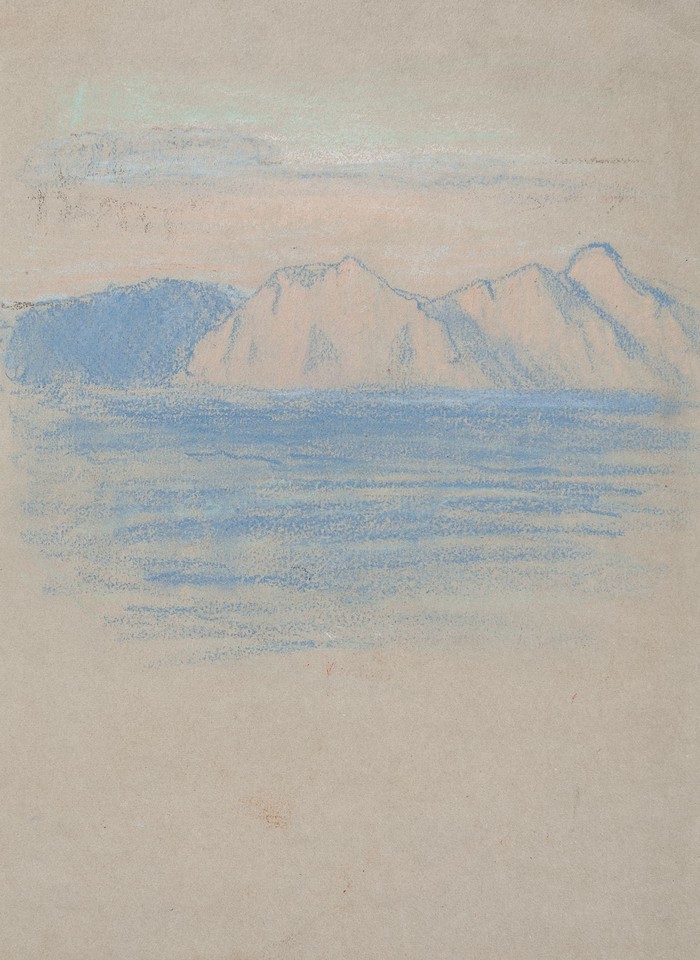 Study of sea and mountains Image 1