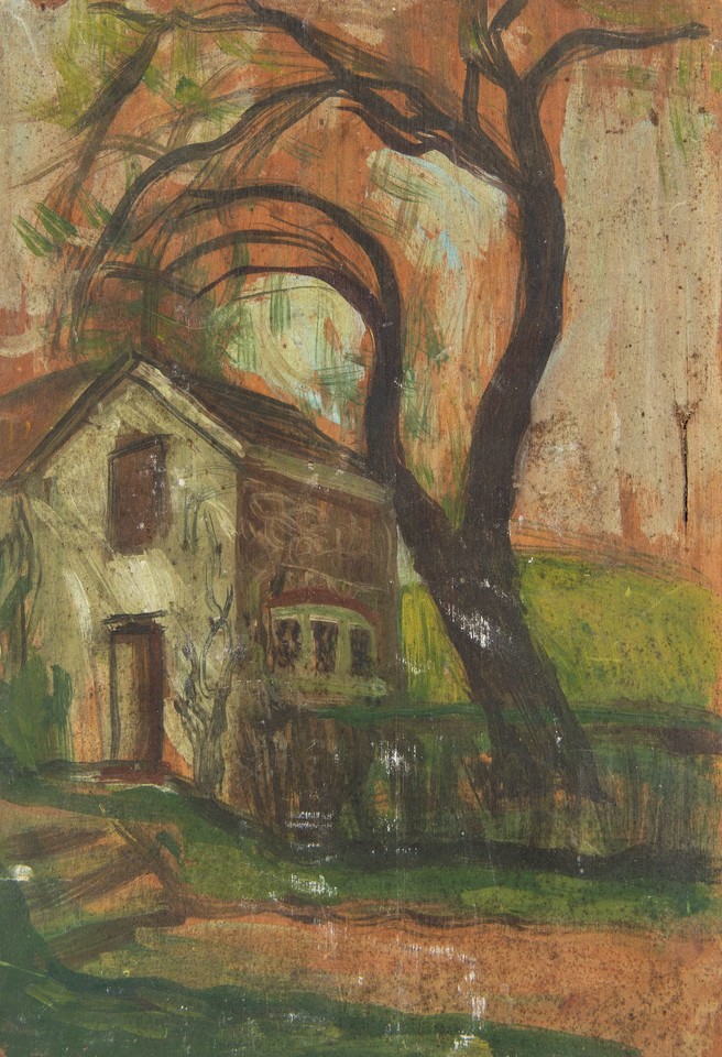 Study of house and tree Image 1