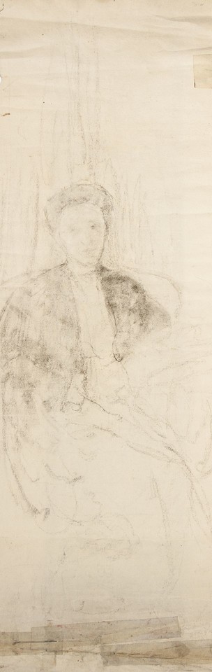 Study of a seated woman Image 1