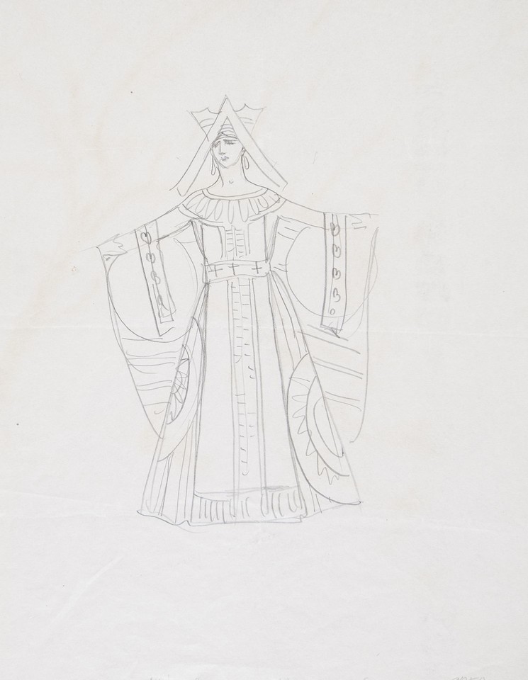 Study of Queen of Hearts costume Image 1