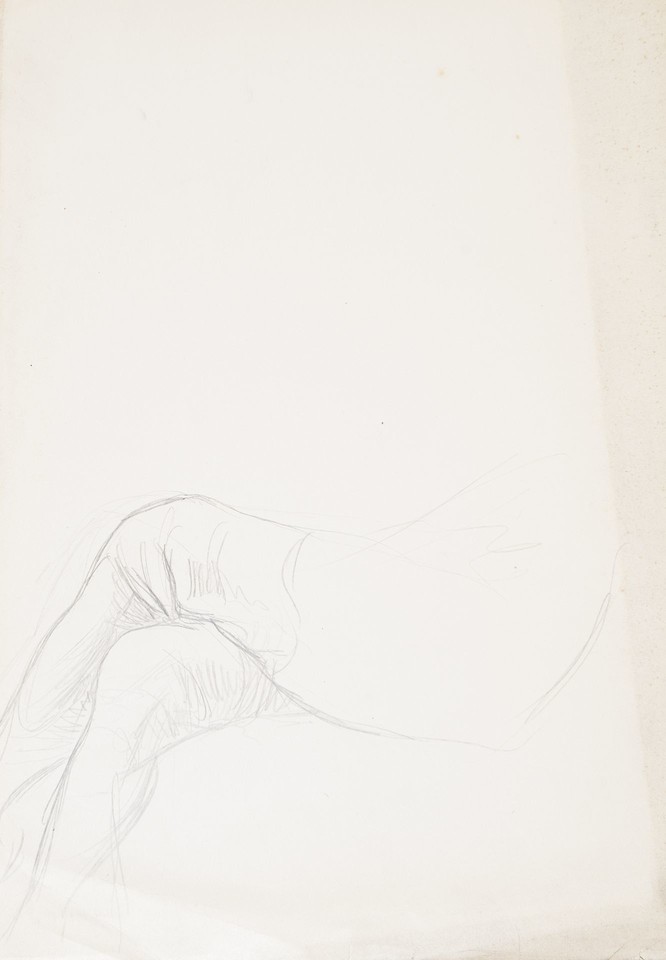 Study of crossed legs (likely those of conductor Dimitri ... Image 1