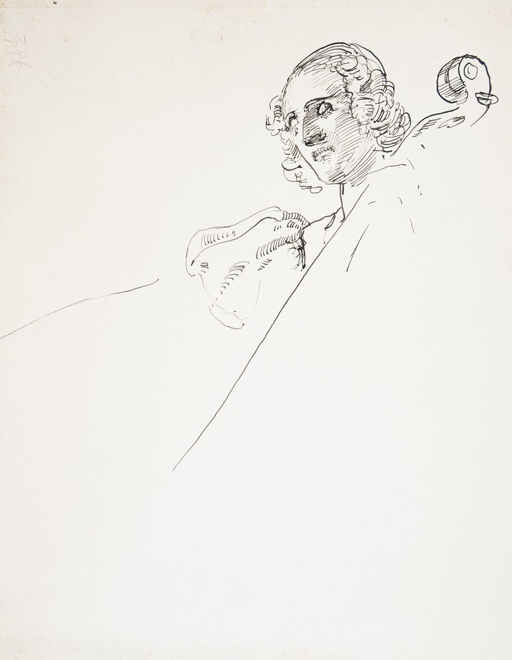 Head and shoulder study of woman playing cello Image 1