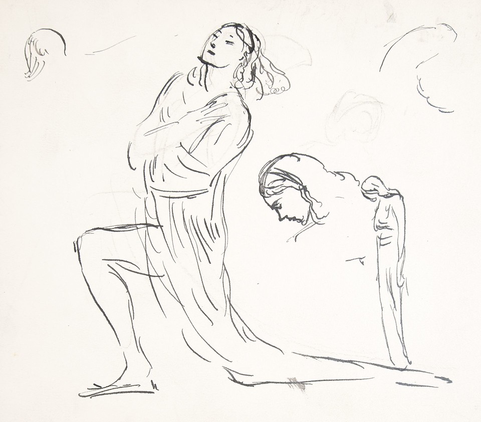 Studies of female dancer  Image 1