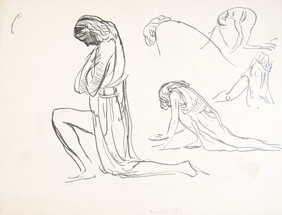 Studies of female dancer  Image 1