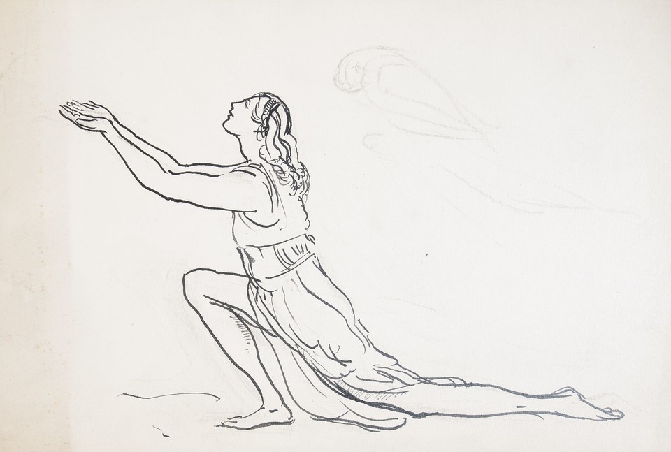 Study of female dancer  Image 1