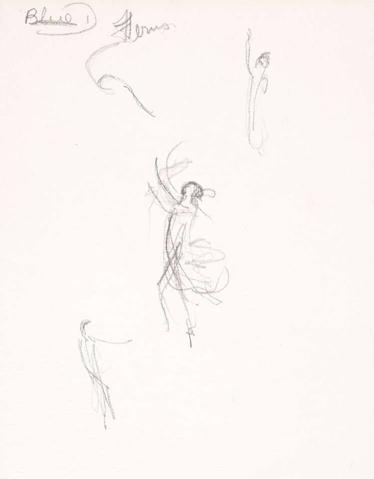 Studies of dancing figure  Image 1