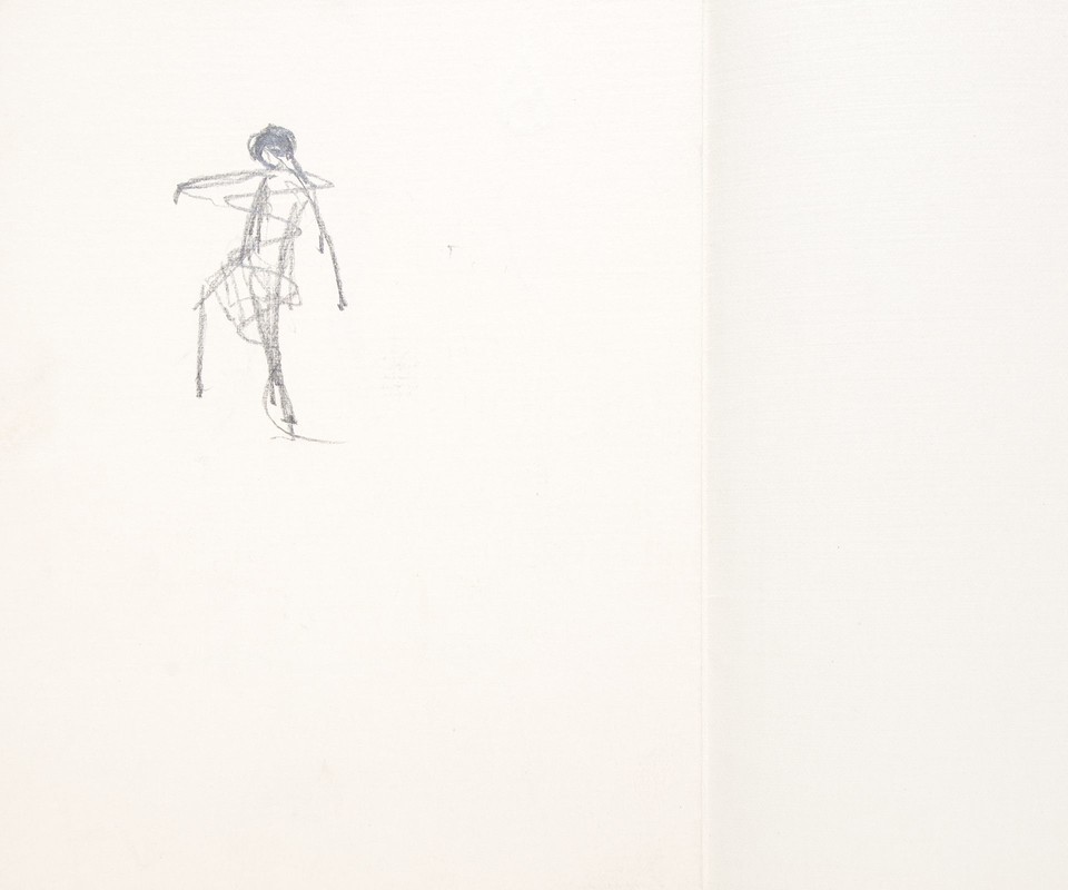 Study of dancing figure  Image 1