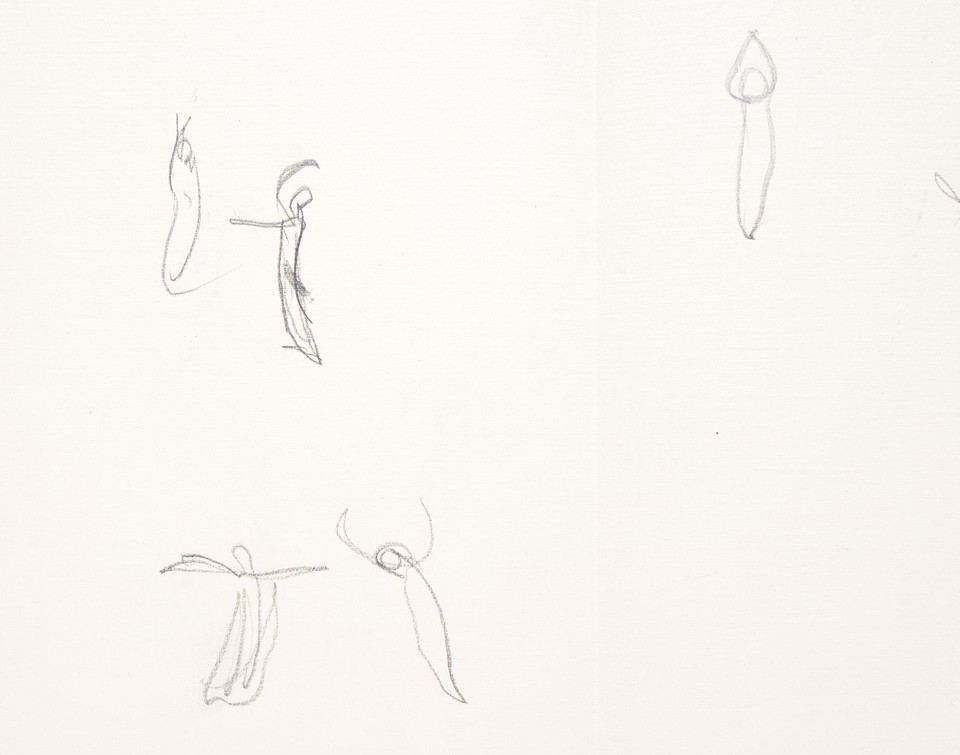 Studies of dancing figure  Image 1