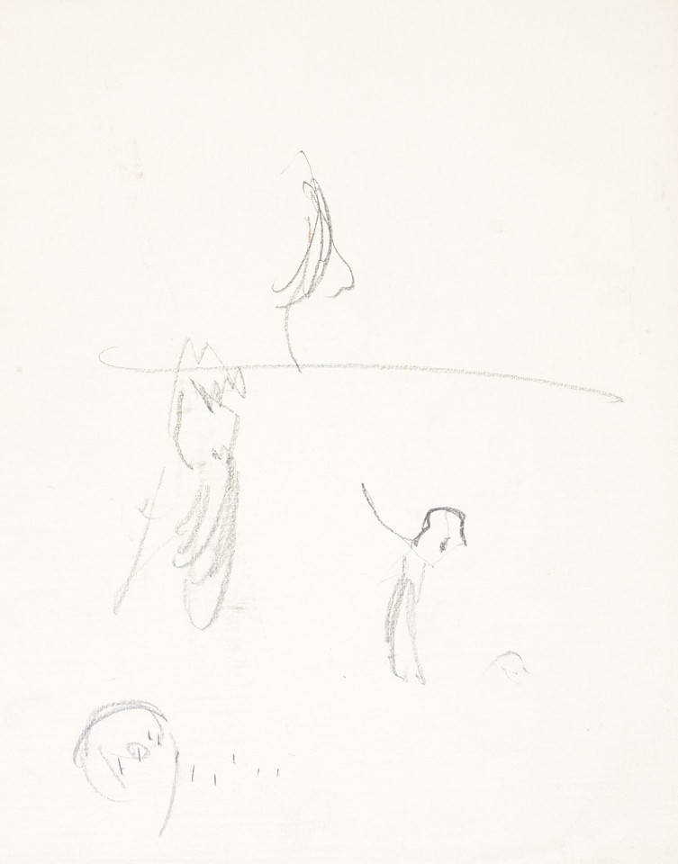 Studies of dancing figure  Image 1