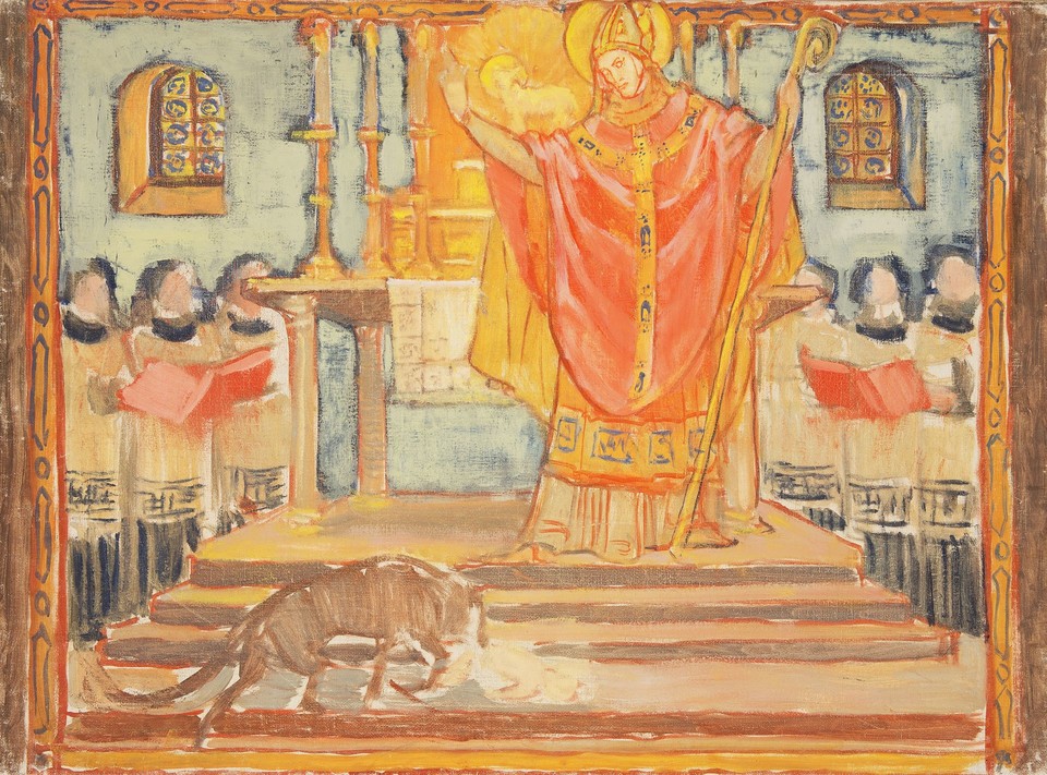 Study after &quot;The Wolf of Gubbio&quot;? Image 1