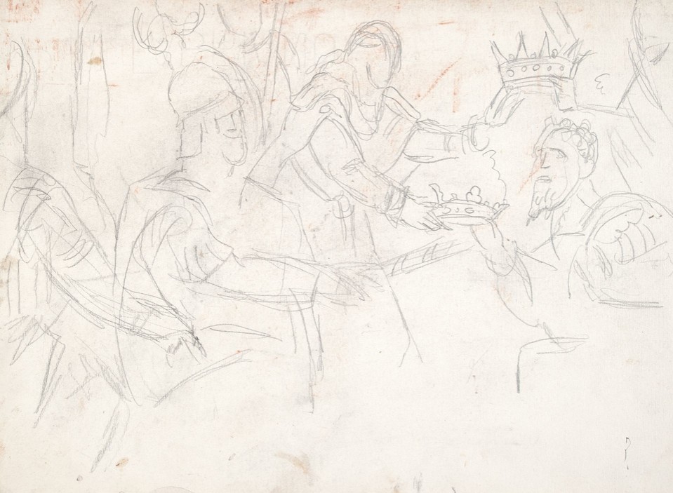 Study of a king's coronation  Image 1