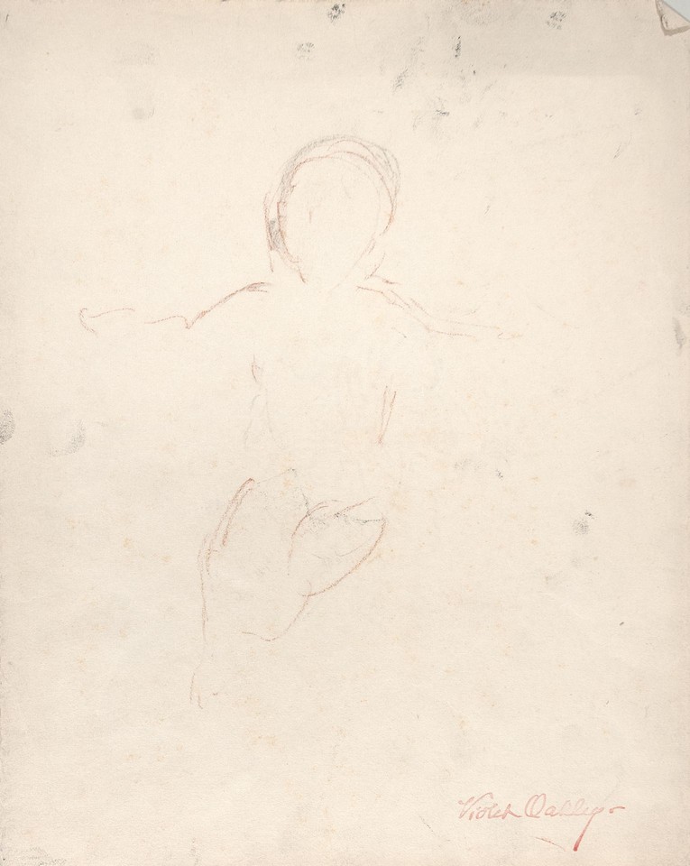 Sketch of an infant  Image 1