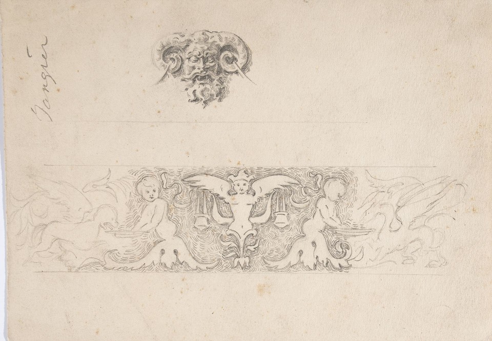 Studies of carved ornamentation and relief Image 1