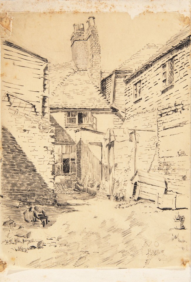 Rustic cottage exteriors and courtyard, Rye  Image 1
