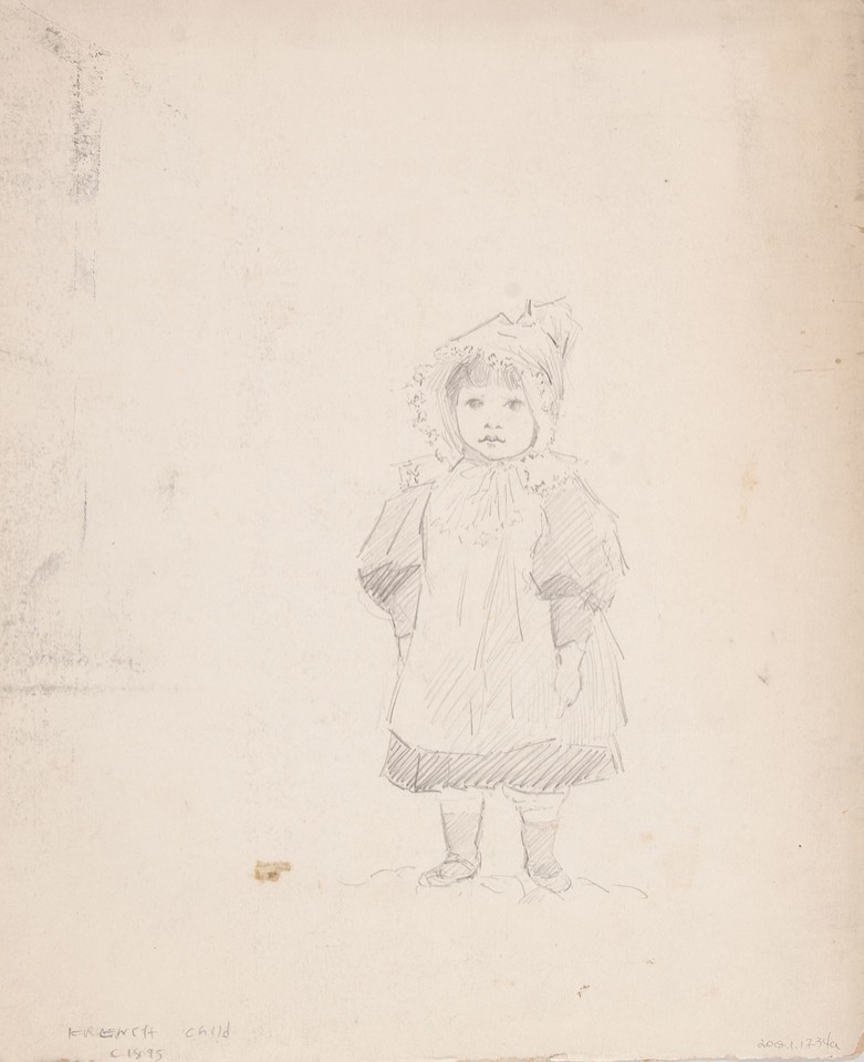 Study of French child Image 1