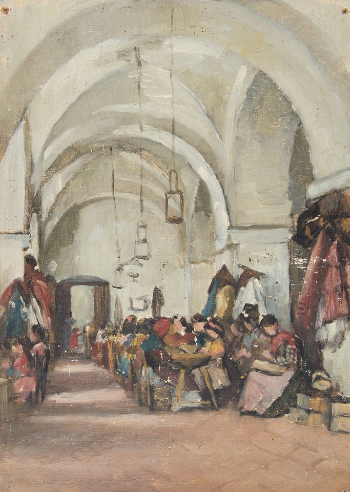 Tobacco Factory, Seville , by Isabel Oakley (1833-1927) Image 1