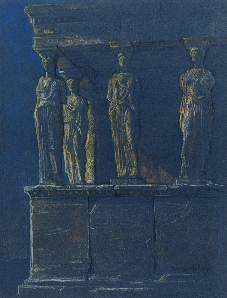 The Erechtheum, Porch of the Maidens, Greece Image 1