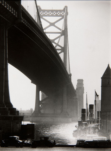 Severo Antonelli: Franklin Bridge (c. 1940) Gelatin silver print