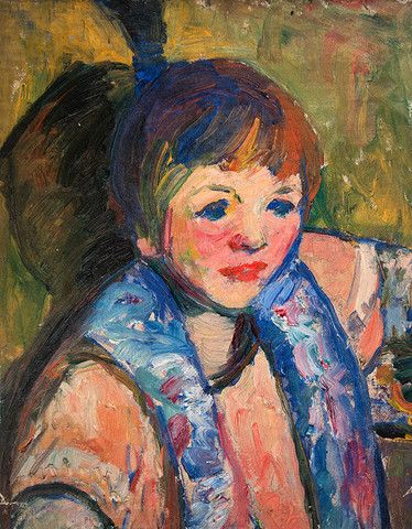 Ethel V. Ashton: Alice Neel (c. 1920s) Oil on canvas