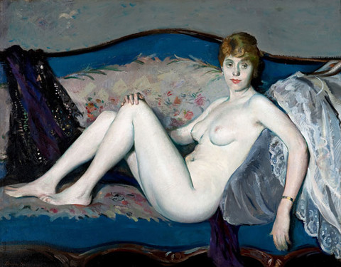 Adolphe Borie: Chorus Girl (1914) Oil on canvas