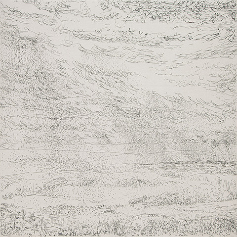 Emily Brown: In Memory (2008) Line etching
