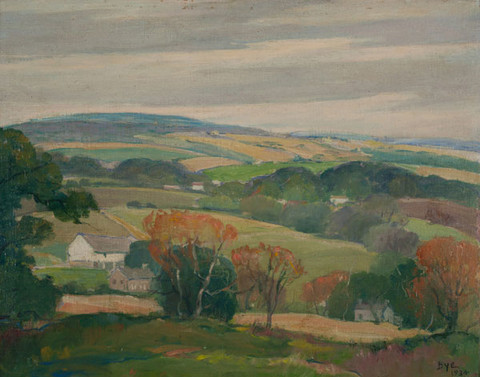 Arthur Edwin Bye: [Landscape]  (1934) Oil on canvas