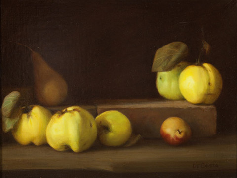 Arthur De Costa: Yellow Quince (Undated) Oil on canvas