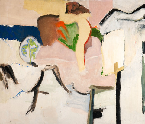 Murray Dessner: Thoreau (1965) Oil on canvas
