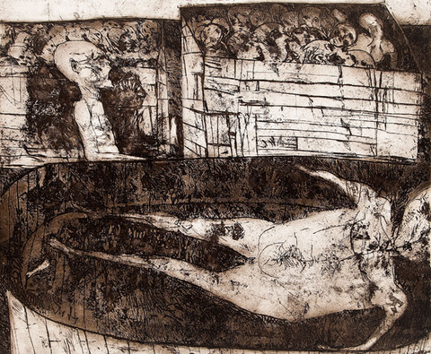 Sidney Goodman: Could This Have Been? (1958) Etching