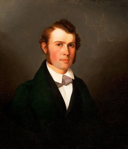 Gustavus Johann Grunewald: Portrait of Charles Cooke (1840) Oil on canvas