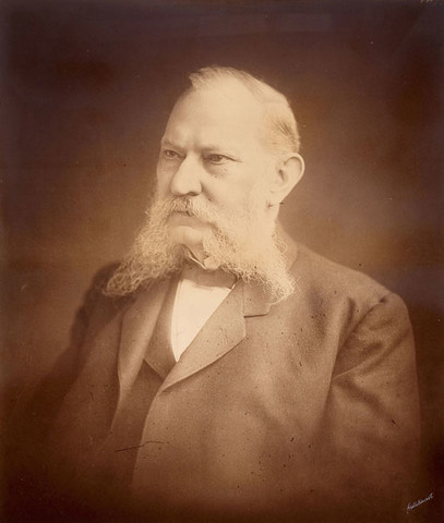 Frederick Gutekunst: Portrait of John J. Ziegler (c. 1890) Albumen print