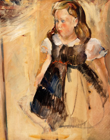 Betty W. Hubbard: Moira (c. 1933) Oil on canvas