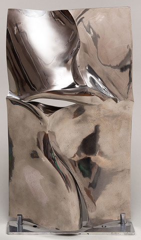 Charles Kaprelian: Untitled (1965) Nickel-plated steel