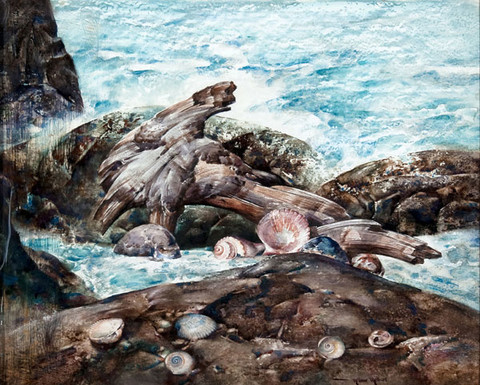 Arthur Meltzer: Sea Souvenirs (Undated) Watercolor