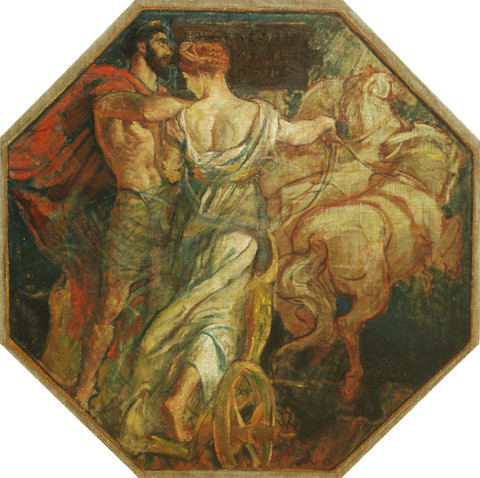 Violet Oakley: Apotheosis of Hercules (1910-1911) Oil on canvas