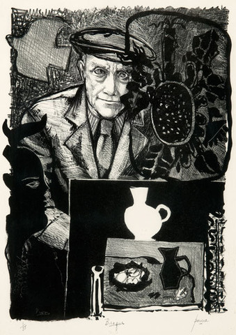 Peter Paone: Braque (Undated) Lithography