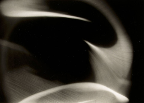 Edward Quigley: Light Abstraction (Undated) Silver print