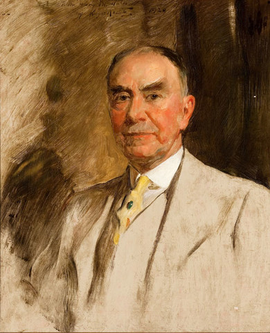 Lazar Raditz: Portrait if Harvey M. Watts (1920) Oil on canvas