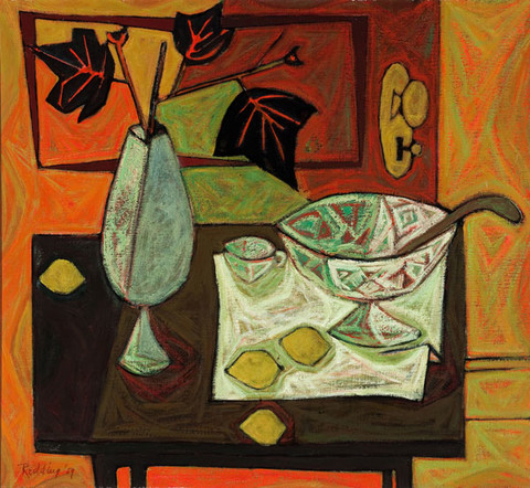 Walter Redding: Punch Bowl #1 (1959) Oil on canvas