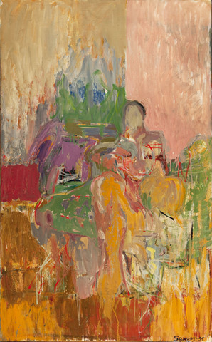 Nora Speyer: Figure (1955) Oil on canvas
